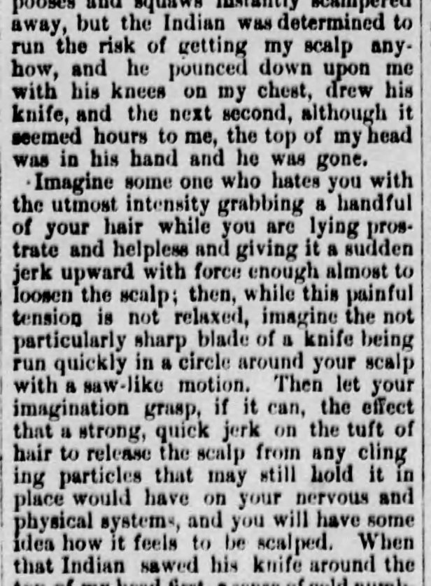 1884 account of a scalping 1 The_Pensacolian_Sun__Jan_27__1884_