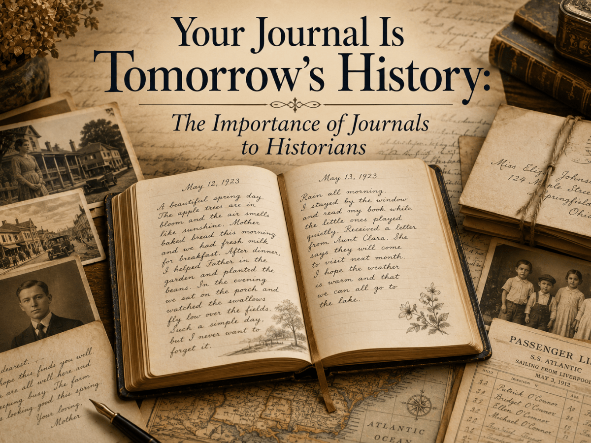 Your Journal Is Tomorrow’s History