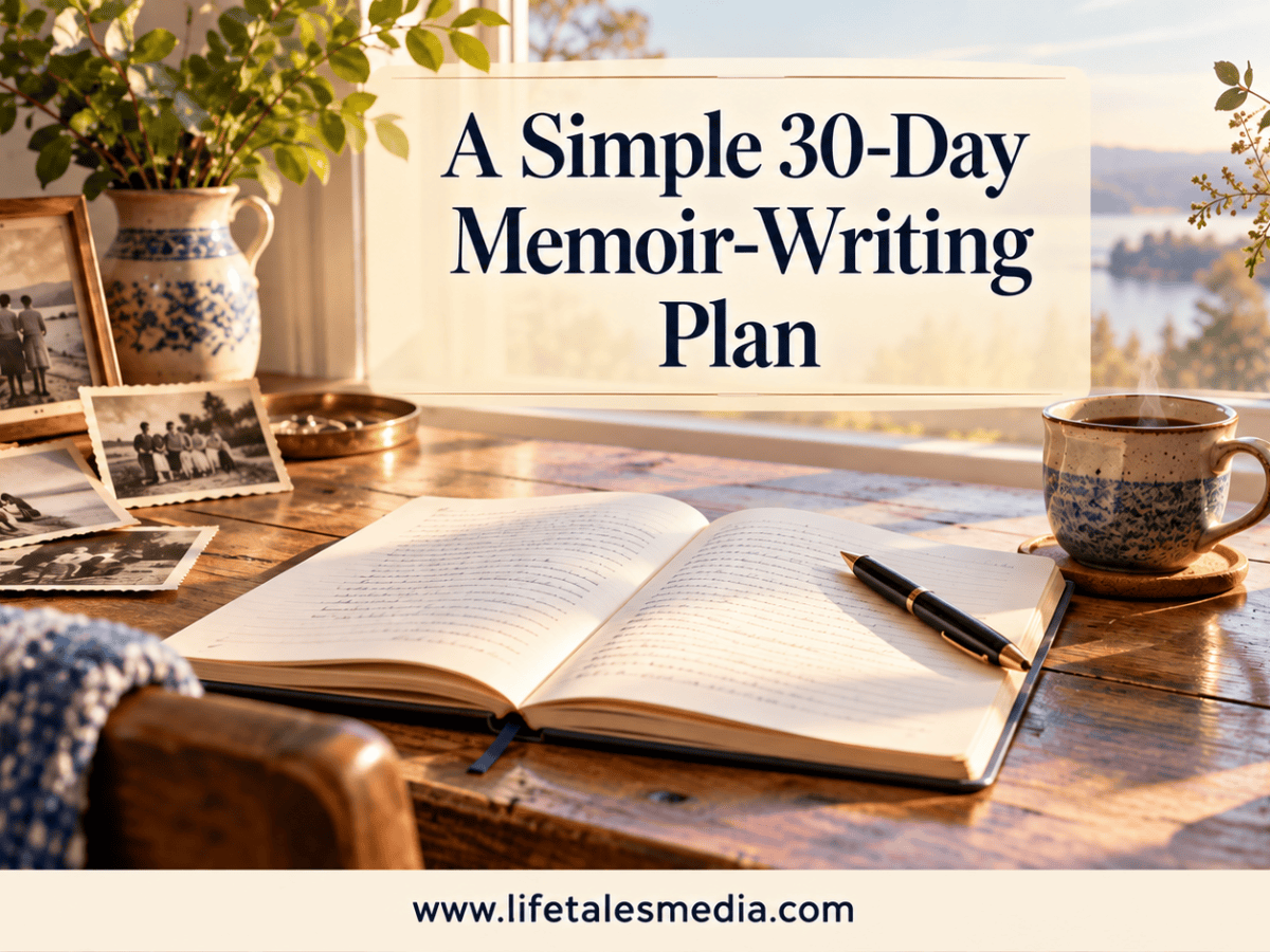 A Simple 30-Day Memoir-Writing&nbsp;Plan