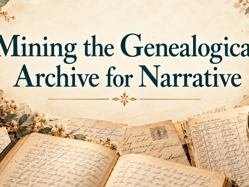 Mining the Genealogical Archive for&nbsp;Narrative